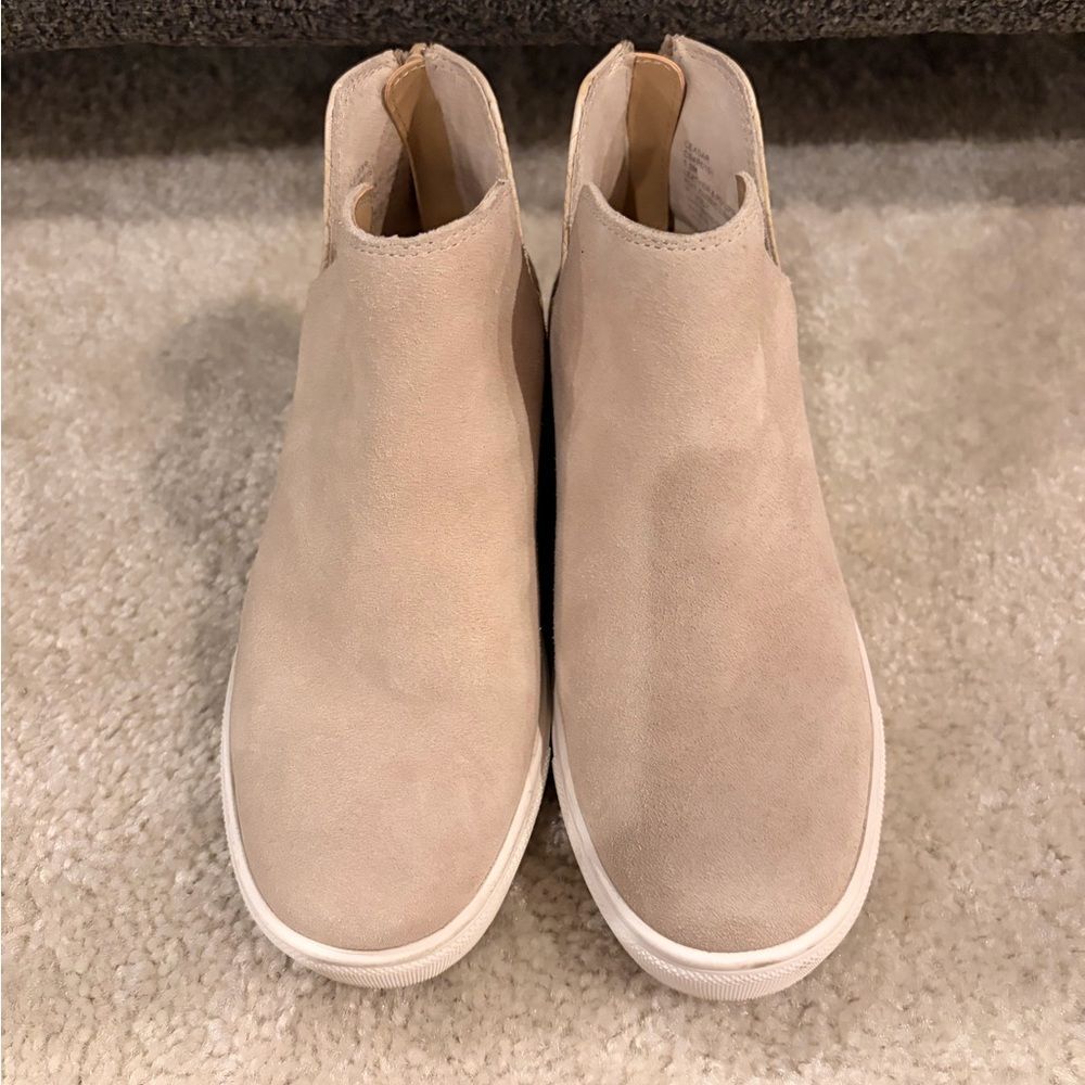 Steve Madden Suede Slip-On Ankle Sneakers